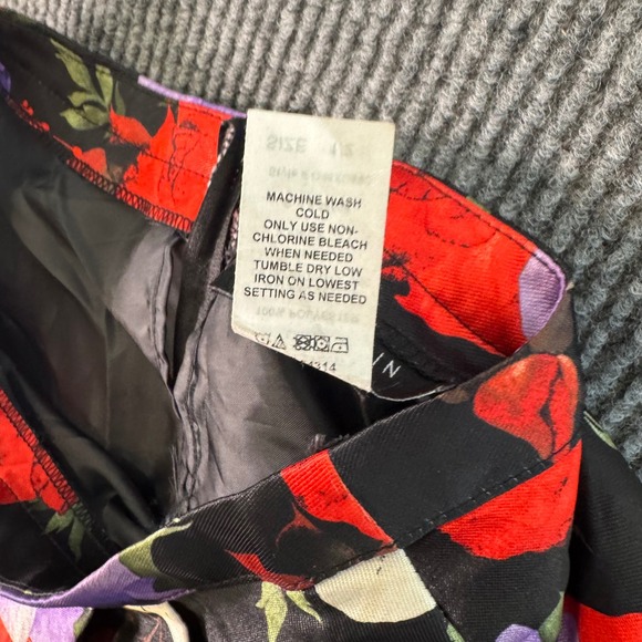 B Darlin Floral Mini Skirt 1/2 Romantic Whimsigoth Coquette Lined Y2K Glam Party - Picture 4 of 8